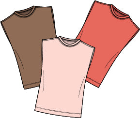 Isosceles T Shirt Digital Sewing Pattern