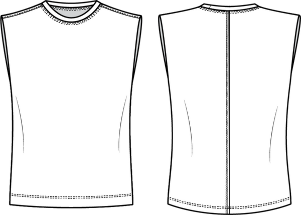 Isosceles T Shirt Digital Sewing Pattern